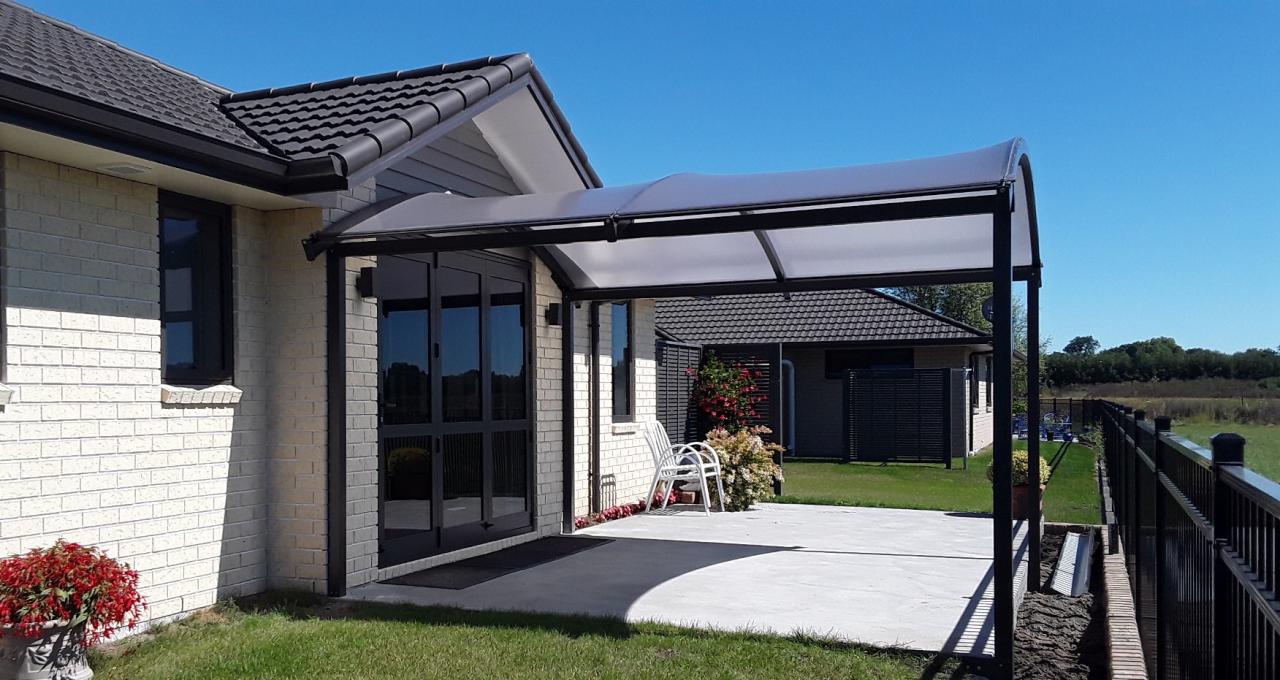 Arched Roofs Flat Roofs Outdoor Living Carports Roofing Hawke S Bay Pacific Outdoor Solutions
